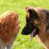 Woman and Dog